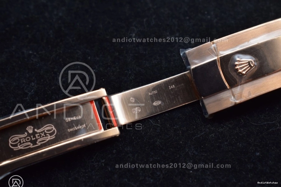 Best A23J Gray Upgraded Oysterflex Skydweller RG 1104 Edition Strap on Noob Dial 1012